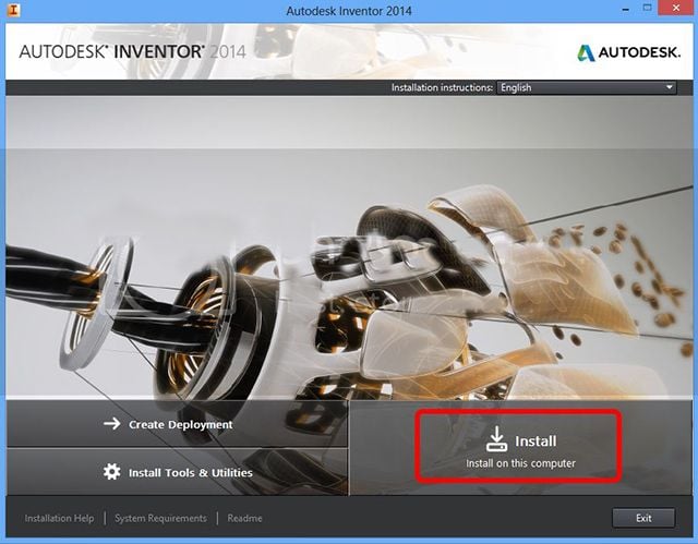 Tải Phần Mềm Autodesk Inventor 2014 Full 64bit