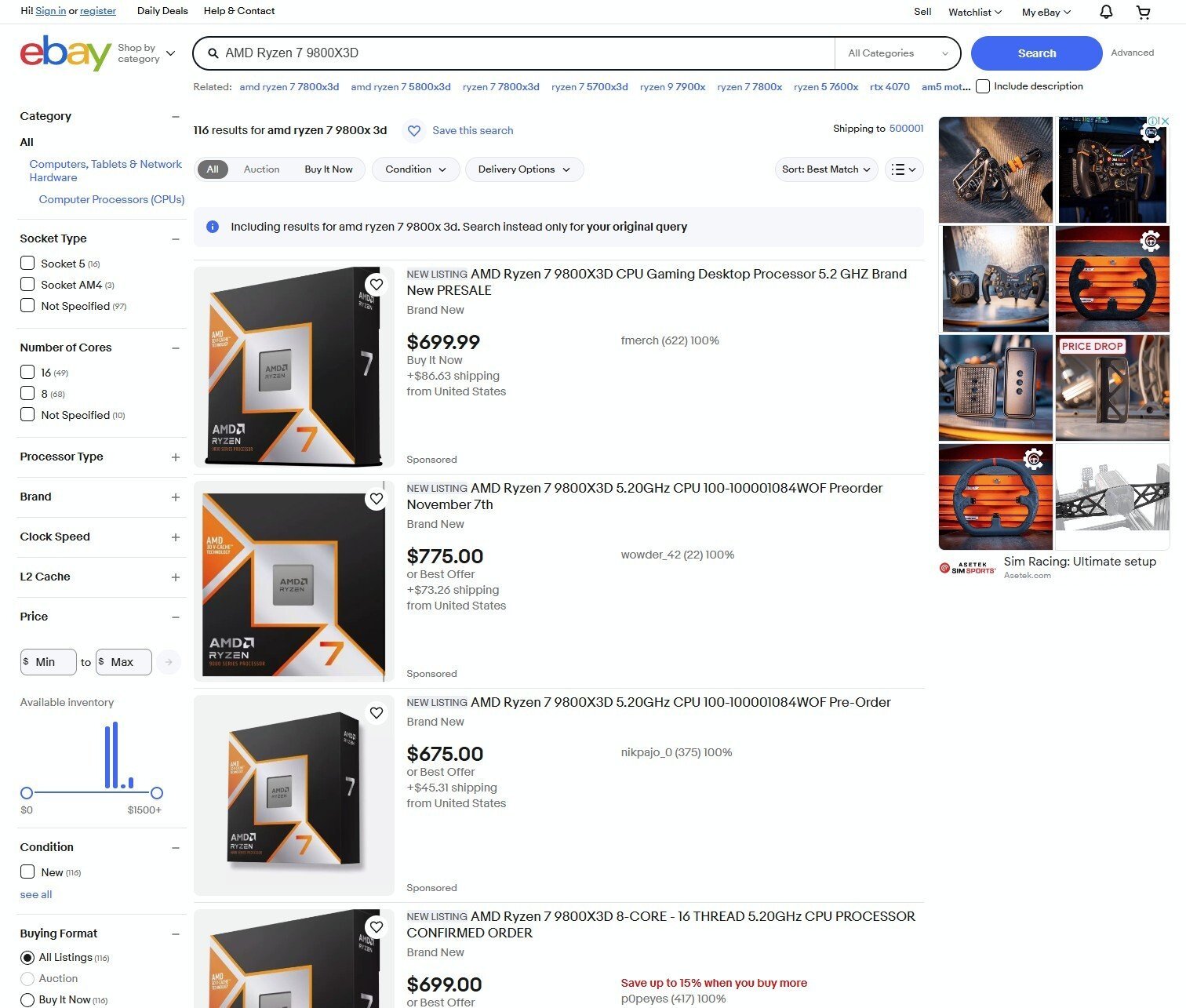 Ryzen 7 9800X3D in ebay.jpg