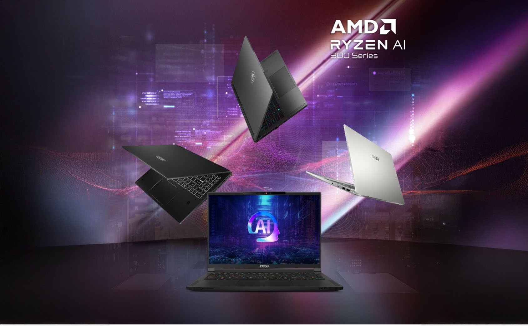 Các mẫu laptop MSI trang bị vi xử lý AMD Ryzen AI 300 Series chính thức có mặt tại Việt Nam