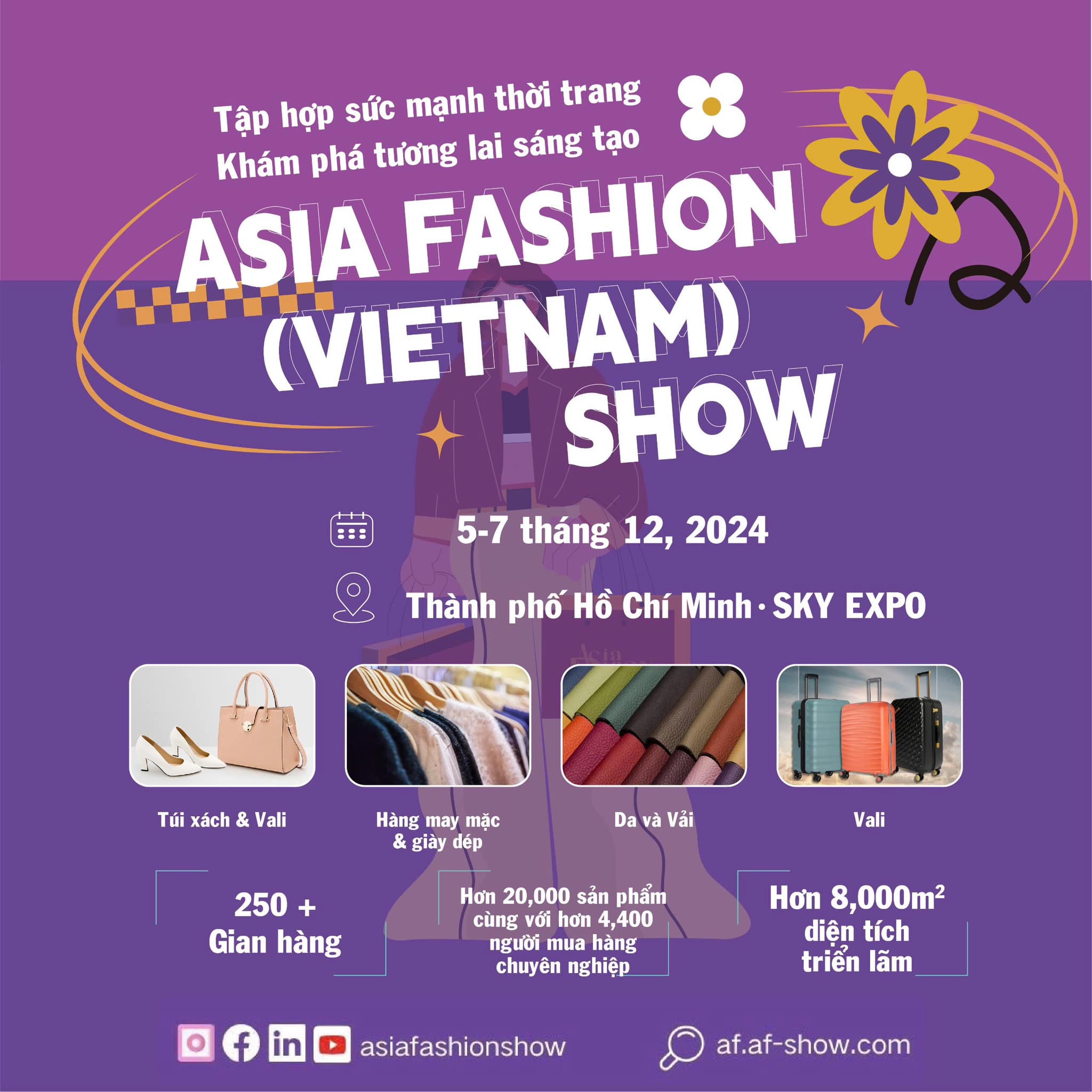 Triển lãm fashion show đỉnh cao tại Việt Nam - điểm hẹn thời trang lớn nhất Châu Á