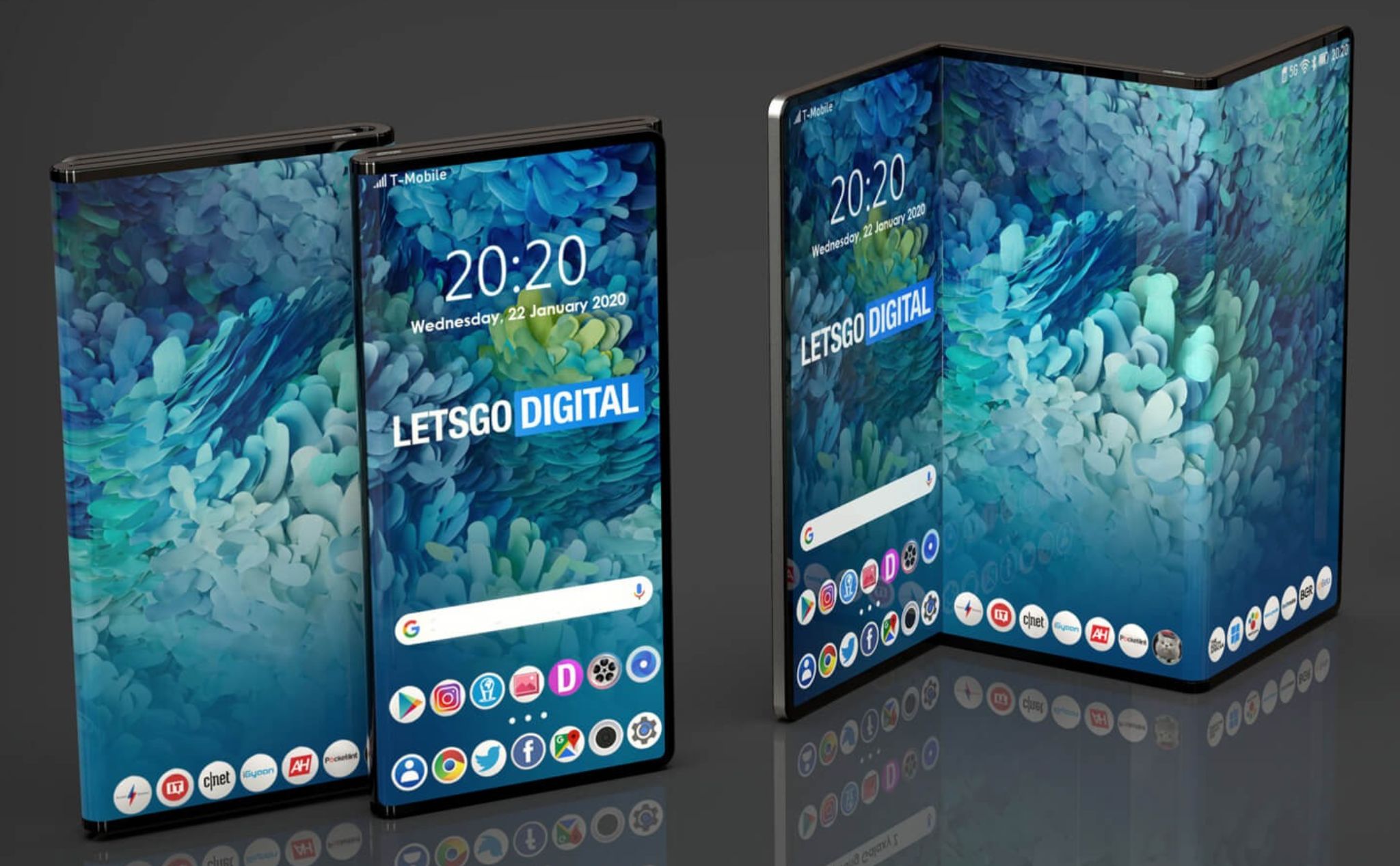 Sẽ có một chiếc Samsung Galaxy Z Fold gập ba màn hình ra mắt vào năm 2025?