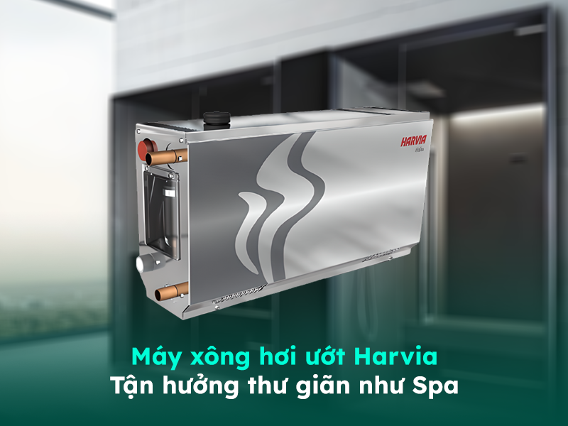 Lợi Ích Sức Khỏe Từ Máy Xông Hơi Ướt Harvia Chất Lượng