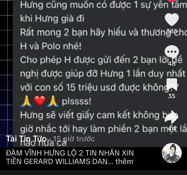 Lúc đầu Mr Đàm đòi 15 triệu đô la (381 tỷ VNĐ) để dưỡng già :D Sau đó Sale off xuống còn 5 triệu...