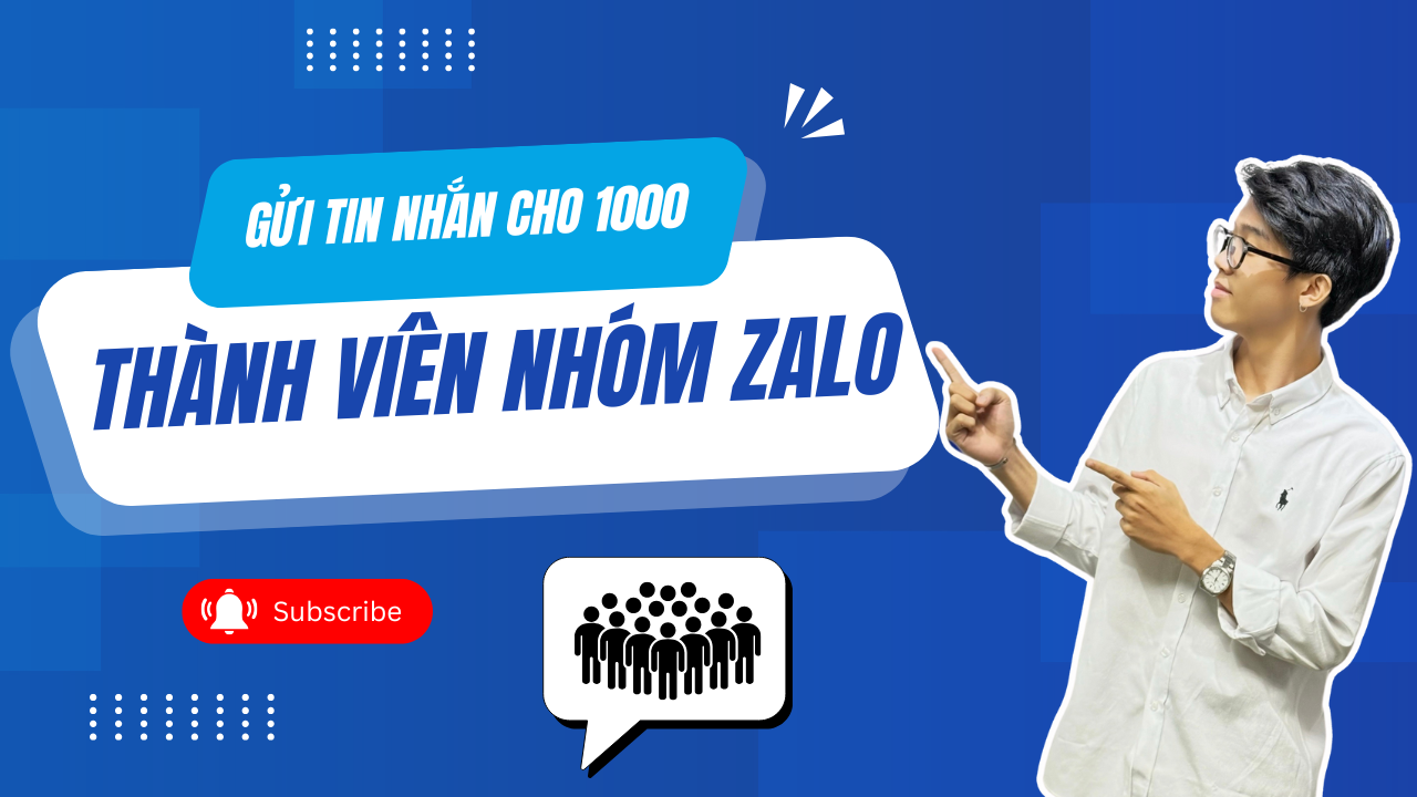 Cách gửi tin nhắn từng thành viên nhóm Zalo tự động – Bước tiến trong chăm sóc khách hàng