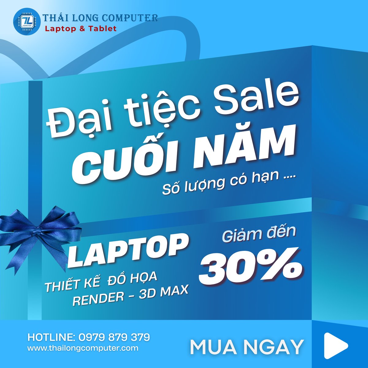 ĐẠI TIỆC SALE CUỐI NĂM TẠI THÁI LONG COMPUTER