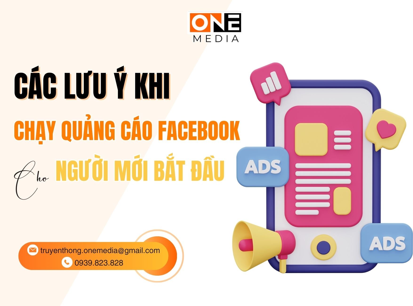 Lưu ý khi chạy quảng cáo facebook