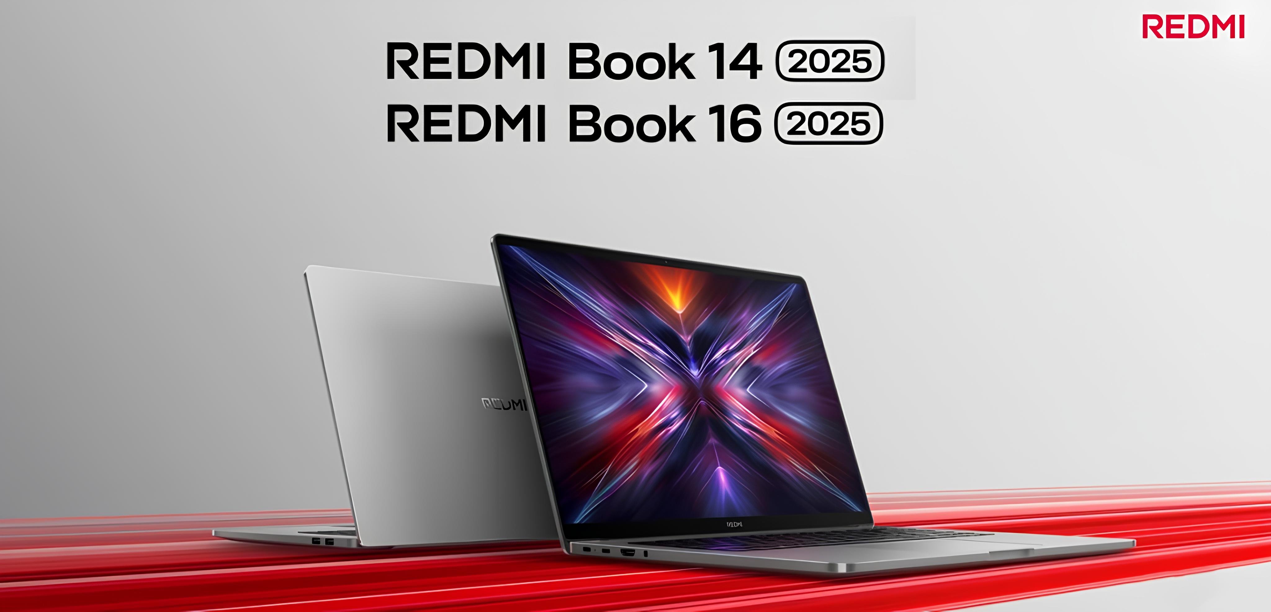 Xiaomi ra mắt REDMI Book 14 2025 và REDMI Book 16 2025 tại thị trường Trung Quốc