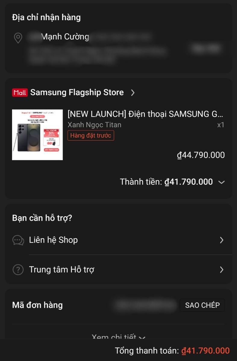 Mua Samsung Galaxy S25 Ultra trên Shopee được mã giảm 3 triệu đấy anh chị em!? :)