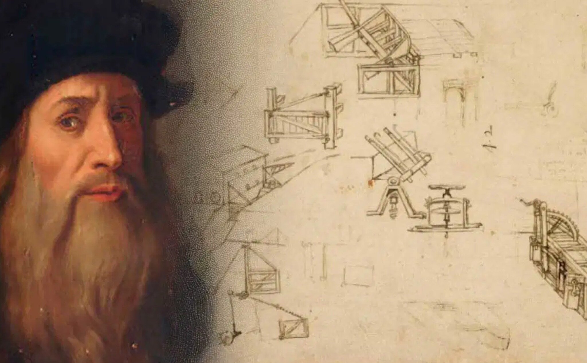 Những phát minh đi trước thời đại của danh họa Leonardo da Vinci