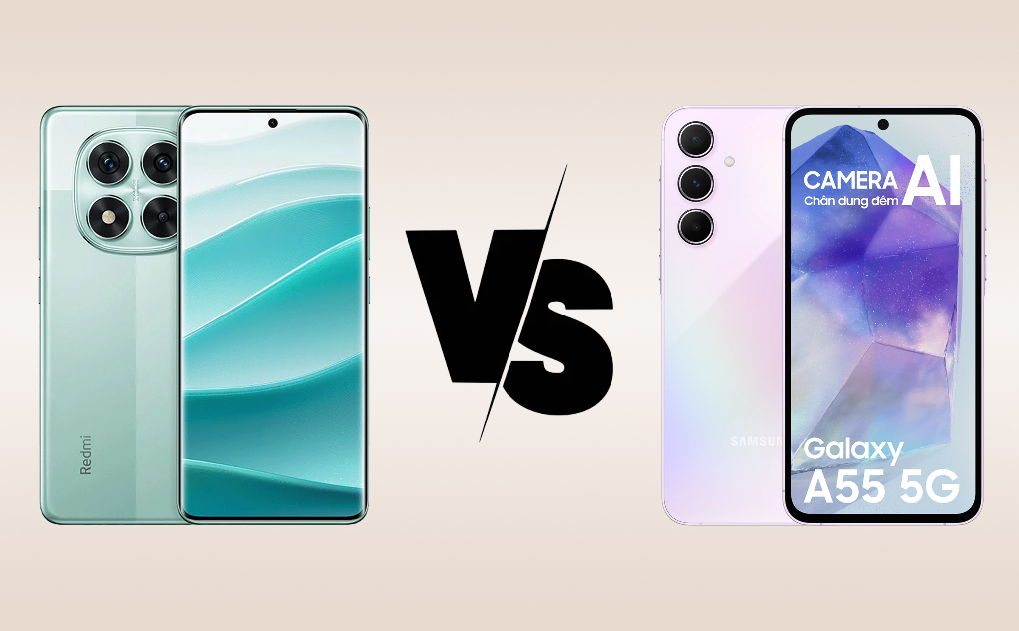 Xiaomi Redmi Note 14 Pro 5G VS Samsung Galaxy A55 5G là những đại diện...