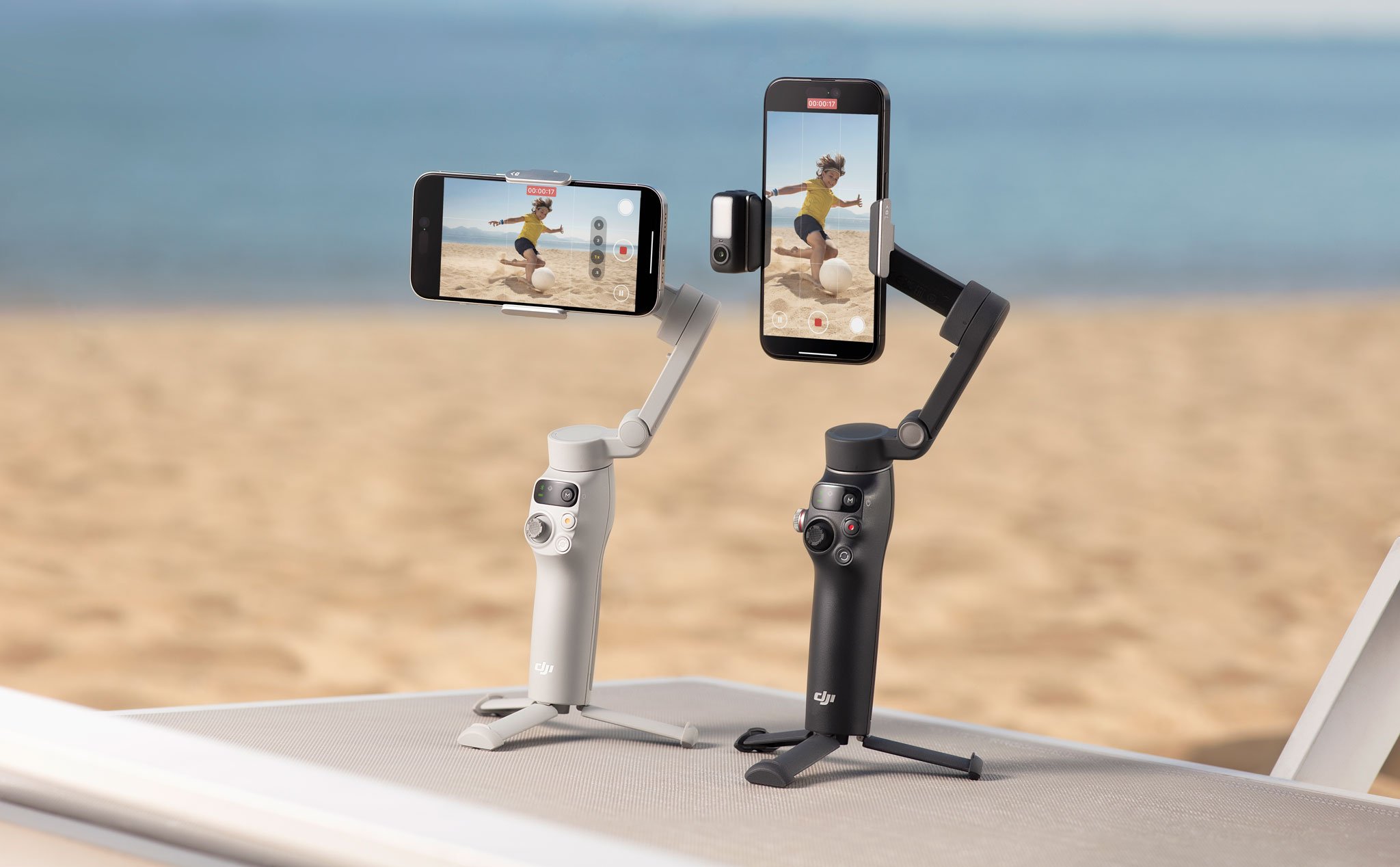 DJI ra mắt Osmo Mobile 7: thêm lựa chọn module camera theo dõi chủ thể, tích hợp chân đế