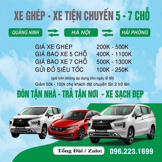 Xe Ghép Hà Nội Hải Phòng