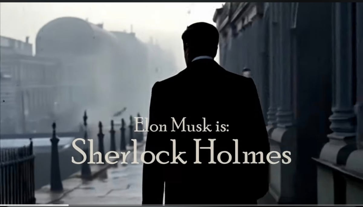 Elon Musk is Sherlock Holmes - Movie Trailer Parody featuring Donald Trump's Detective