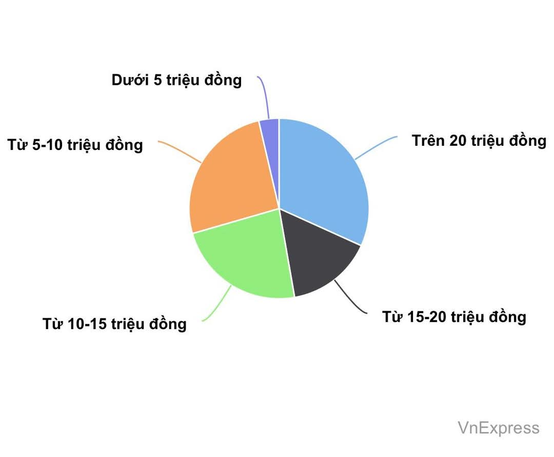 TP.HCM: Gần 32% lao động tìm việc lương trên 20 triệu đồng/tháng ‍